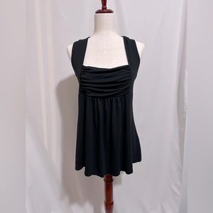 Boston Proper Ruched Babydoll Top. Size: M
